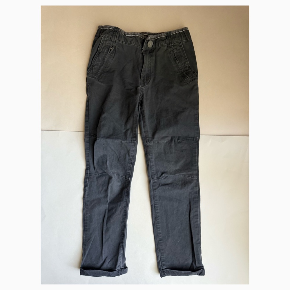 Cat & Jack Boys Dark Gray Chino Pants - Size 8 (Used)